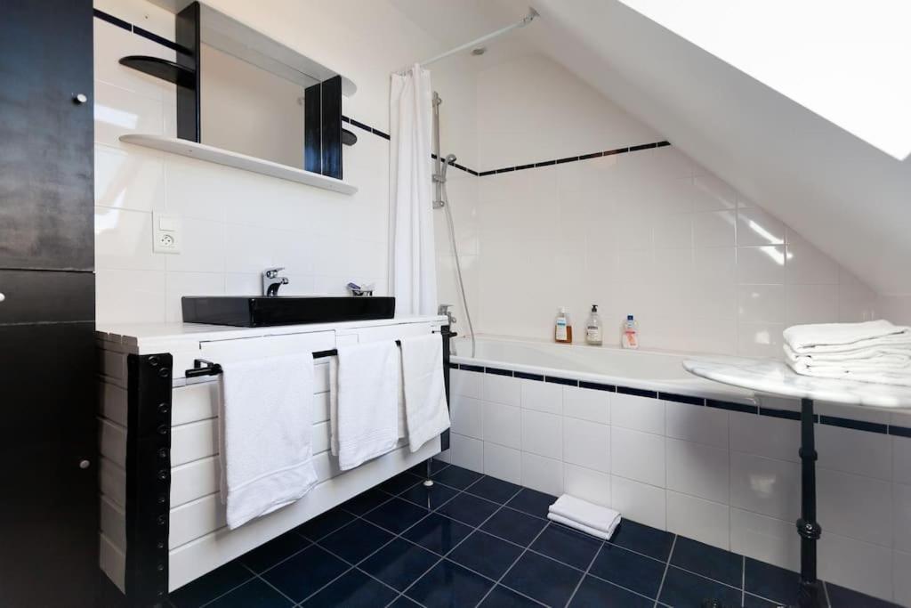 Ferienwohnung Tous A L'Ouest Combrit Exterior foto