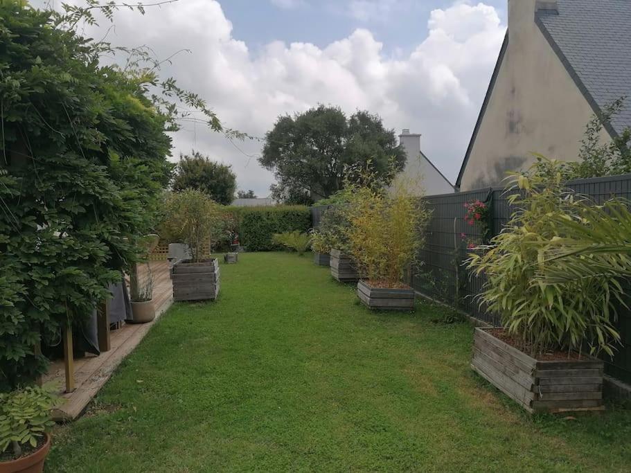 Ferienwohnung Tous A L'Ouest Combrit Exterior foto